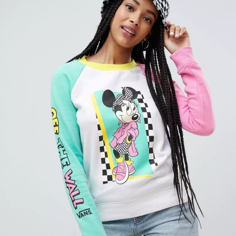 Vans x Disney Minnie Mouse Crew Sweatshirt